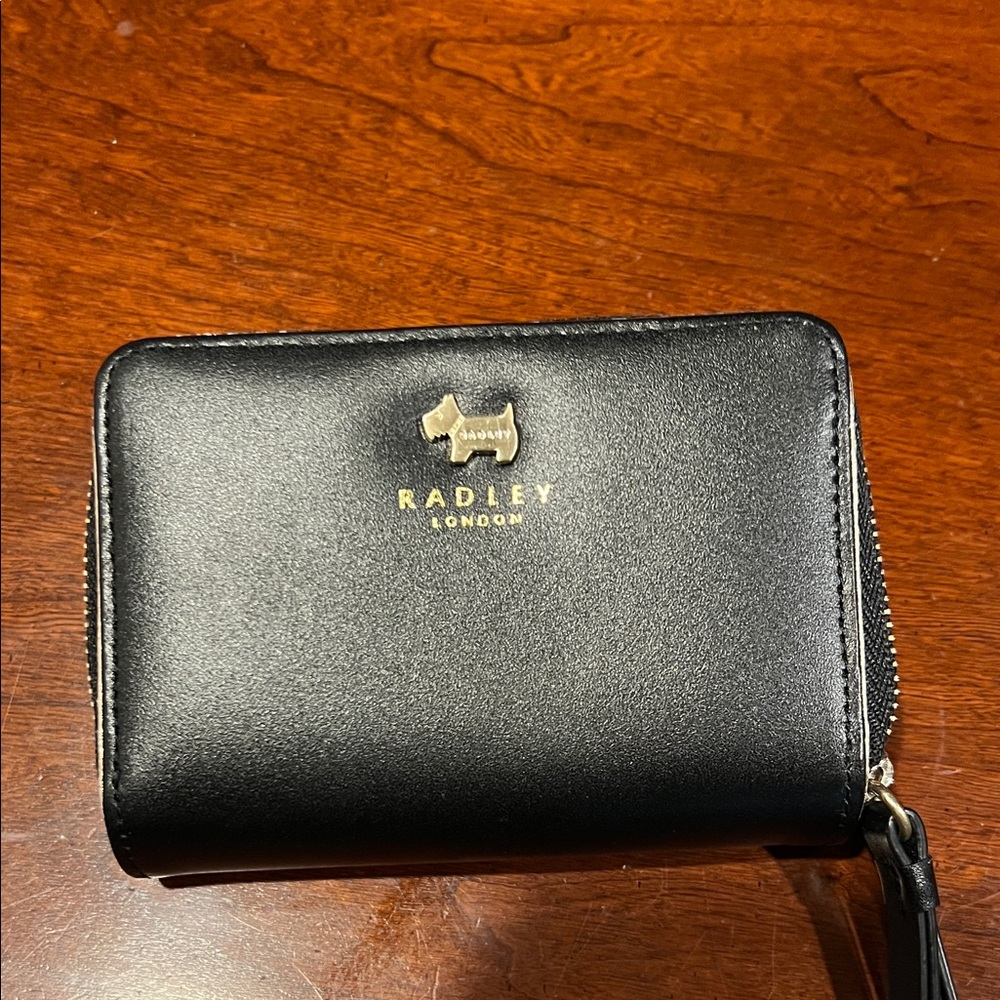 Radley London Black Leather Zip Wallet